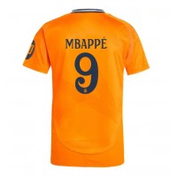 Camiseta Real Madrid Kylian Mbappe #9 Segunda Equipación Replica 2024-25 mangas cortas